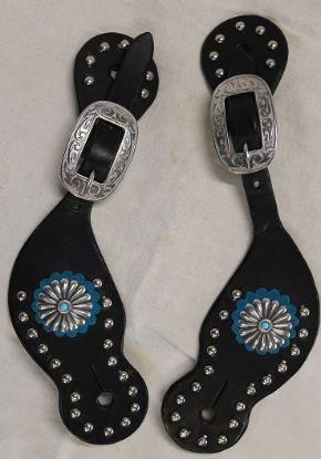 Picture of Women's Black Spur Straps