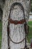 Picture of Antique Brown Scalloped Bridle 