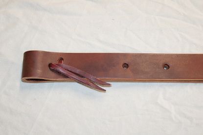 Picture of Brown Harness Leather Offside Billet