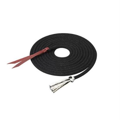 Picture of Nylon Mecate with Horsehair Tassel by Weaver Leather - black