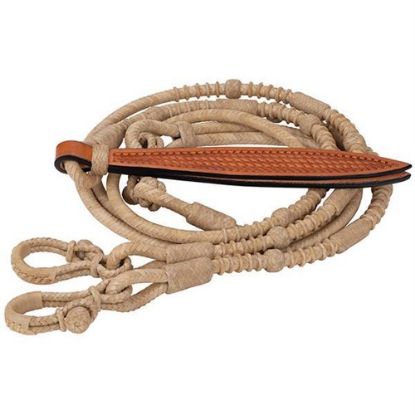 Picture of Braided Romal Reins by Weaver Leather - Natural