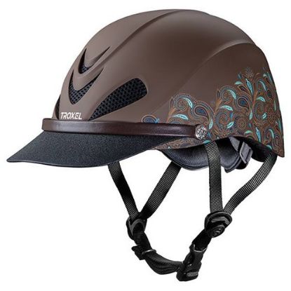 Picture of Dakota™, Turquoise Paisley Helmet by Troxel