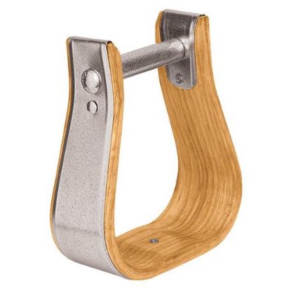 Picture of Wooden Stirrups, Visalia, 3" Tread